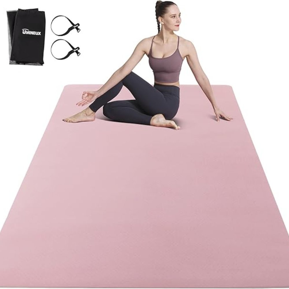 Large Yoga Mat for Men and Women